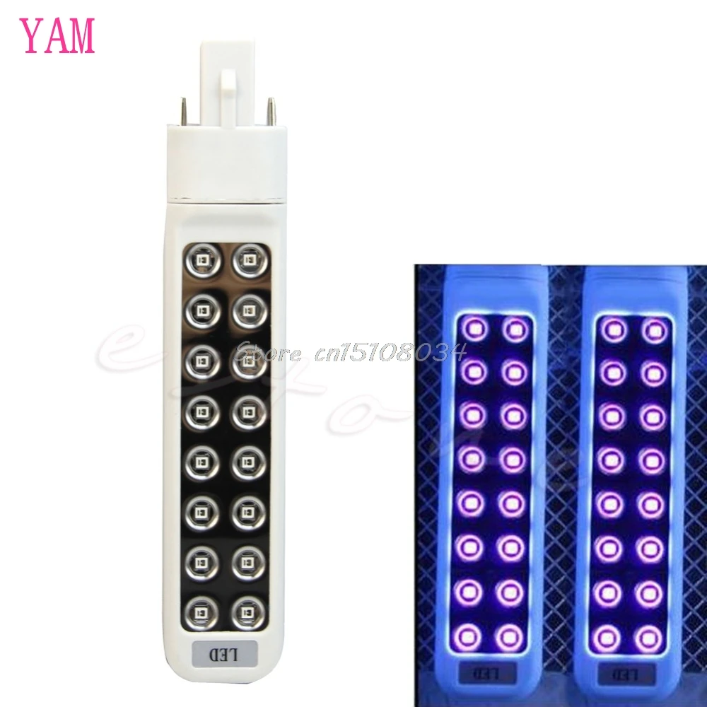 

7W LED Nail Dryers Tools Light Bulb For UV Lamp Art Gel Polish Dryer Tube New S08 Drop ship