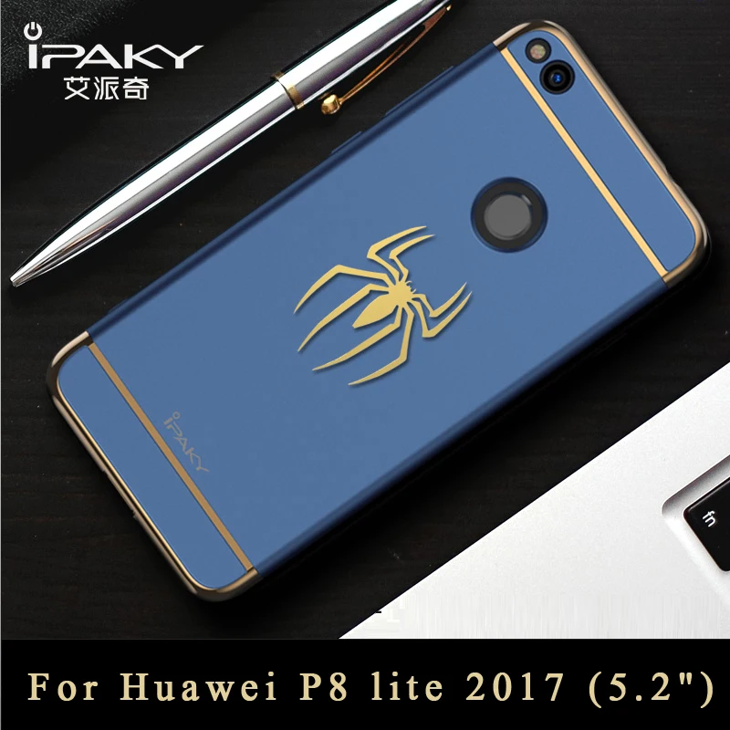 IPaky чехол huawei P8 lite 2017 Роскошный p9 3 в 1 Жесткий ПК для Honor 8 5 2&quot |