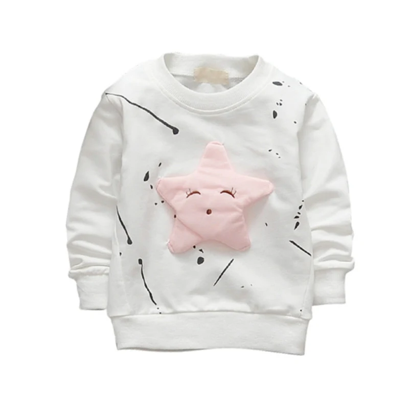 Детская футболка с длинным рукавом и звездами|baby girl t-shirt|girl t-shirtt-shirt |