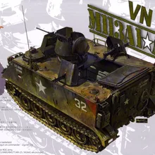 AFV CLUB 35113 1/35 весы VN войны M113 ACAV Пластик наборы для моделирования