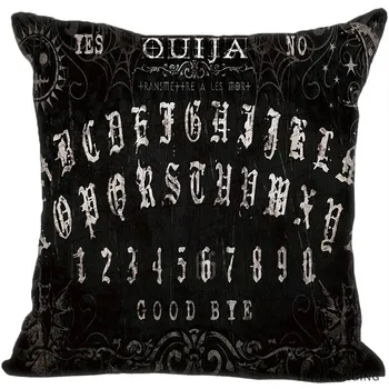 

Custom Decorative Pillowcase Ouija Board Spirit Board Square Zippered Pillow Cover 35X35,40x40,45x45cm(One Side)80527-21-10