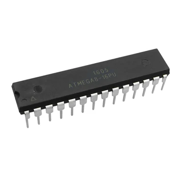 

5PCS,New ATMEGA8 ATMEGA8-16PU DIP Flash IC
