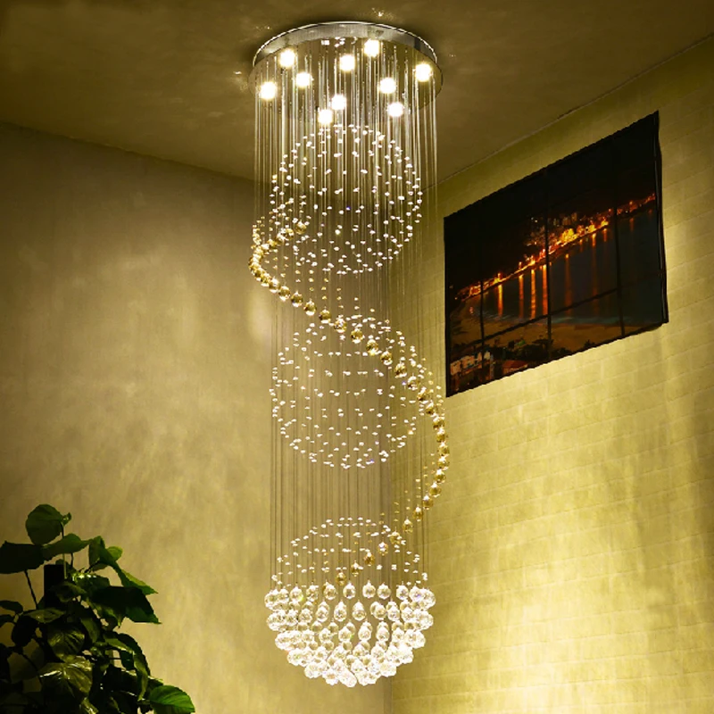 Us 672 0 16 Off Stair Light Led Cone Lights Modern Spiral Chandelier Lamps For Sraiwell Dining Room Drop Long Lighting In Us 672 0 16 Off Stair Light Led Cone Lights Modern Spiral Chandelier Lamps For Sraiwell Dining Room Drop Long Lighting In