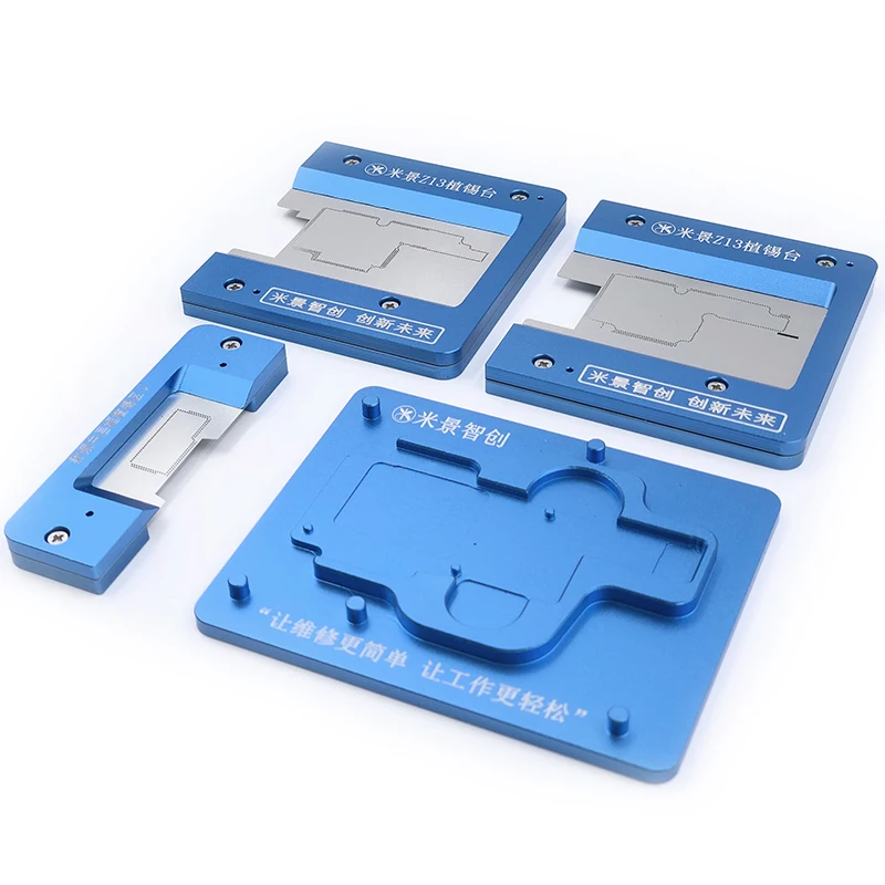 

MIJING Z13 Aluminium Alloy for iPhone X XS XS max Tin Plant Fixed Position Platform Main Board Fixture Stannum Planting Net