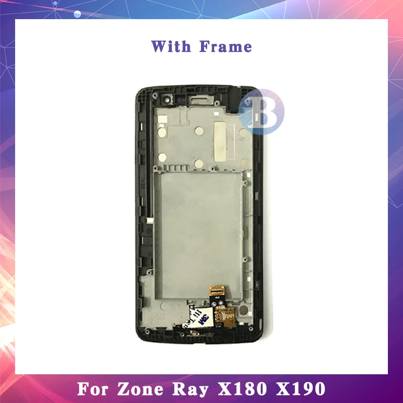 

10Pcs/lot High Quality 5.5'' For LG Zone Ray X180 X180G X190 LCD Display Screen With Touch Screen Digitizer Assembly