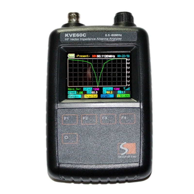 Maxgeek Kve 60c Swr Hf Vector Antenna Impedance Graphical Analyzer Amateur Ham Radio Diy Cnc Controller Aliexpress