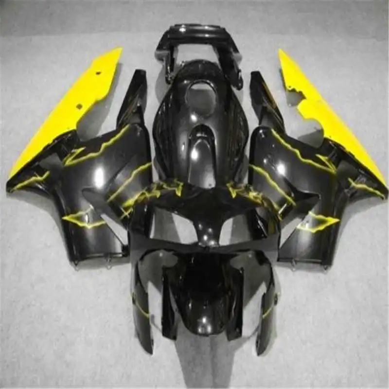 Nn-полностью желтая Черная Форма для CBR600RR F5 03 04 синий черный CBR 600RR 2003 2004 cbr 600 ABS