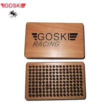 Лыжный воск дом волос кисти Тюнинг инструмент для сноуборда чистая полировка SCI SPORT GOSKI