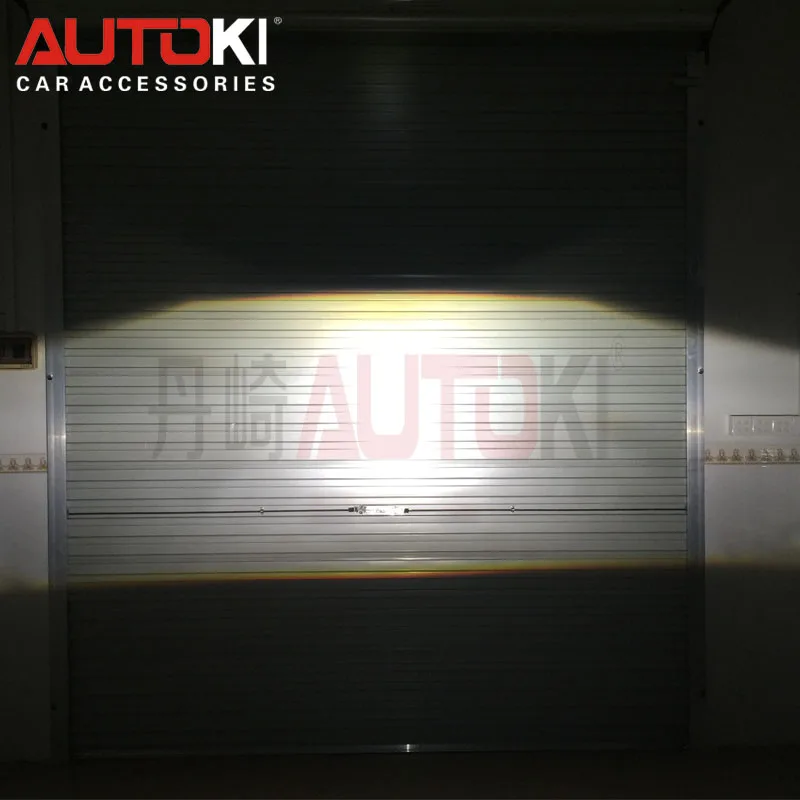Autoki обновление супер 3,0 дюйма полностью металлические линзы проектора bi xenon использование H1 ксеноновая лампа для автомобильных фар