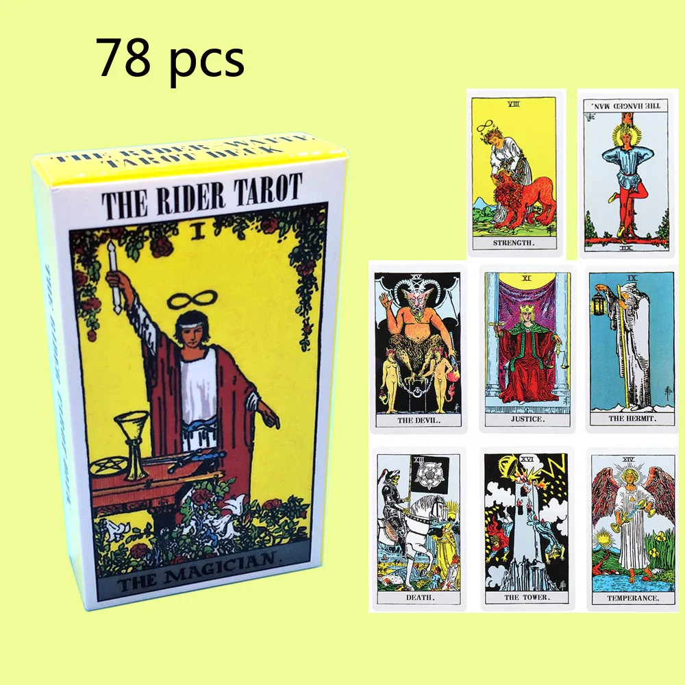 Голографическая настольная игра, Карты Таро 78 шт./компл. блеск ждать карты Таро игра английская версия настольная игра, карты Таро для Семья/Друзья игрушка в подарок
