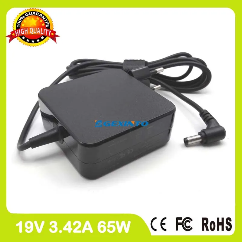 

19V 3.42A AC Power Adapter For Asus laptop Charger K555LP K555SJ K555UA K555UB K555UF K555UJ K555ZA K555ZE N591LB P450CA EU Plug