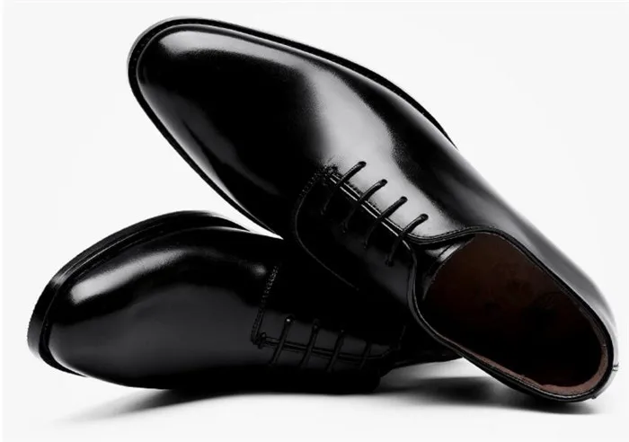 Человек Derby Lace-up SquareToe ручной работы обувь на плоской подошве под платье из натуральной кожи резные дышащие Формальные Для мужчин Свадебная обувь