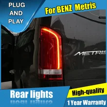 4 шт. автомобильный Стайлинг для BENZ Metris задние фонари- для Forte светодиодный задний фонарь+ сигнал поворота+ тормоз+ обратный светодиодный свет
