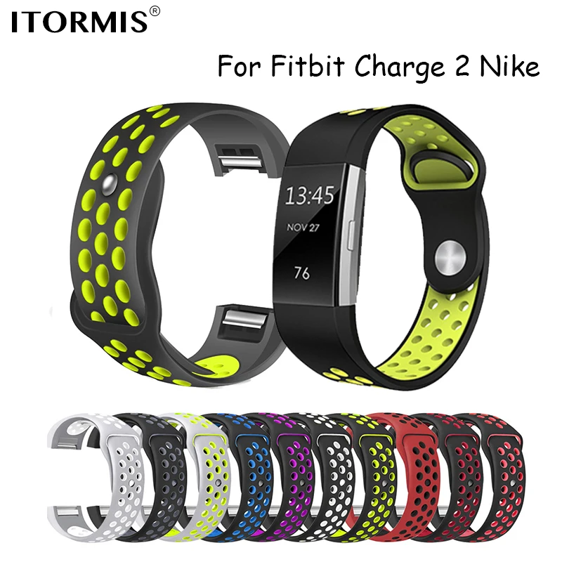 

Colorful Band Straps for Fitbit Charge 2 Sport Silicone wrist Strap Fitbit Charge 2 Bracelet Smart Wristband Smart Accessories