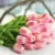 31Pcs Tulips Artificial Flowers PU Real Touch Artificial Bouquet Fake Flowers for Wedding Decoration Home Garen Decoration 11