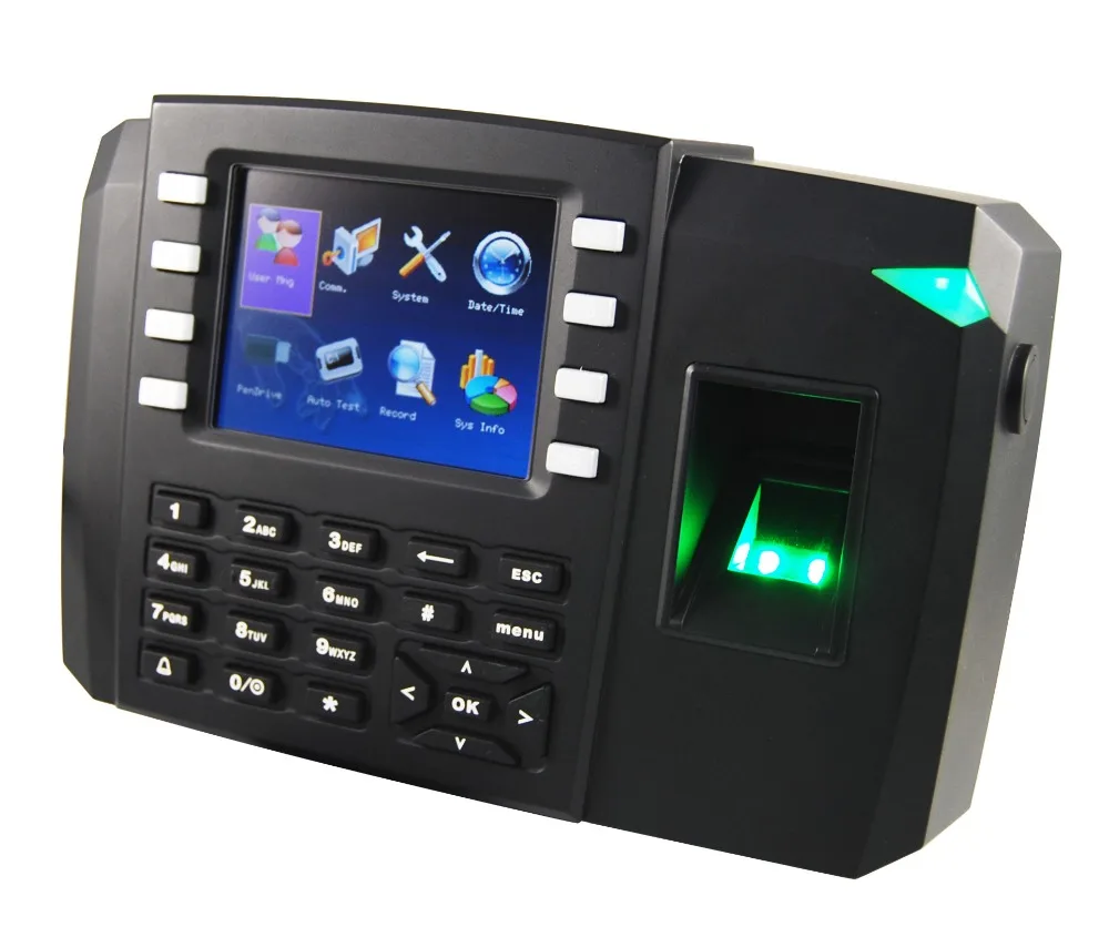 

Hot selling KA600 fingerprint time attendance 10000 fingerprint users biometric TCPIP RFID access control terminal for Hospital