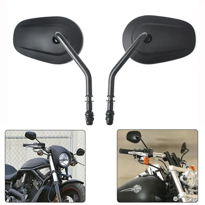 Мотоциклетное зеркало заднего вида для Sportster XL 883 1200 Fat boy Softail Dyna Bobber Chopper Street Glide 2006
