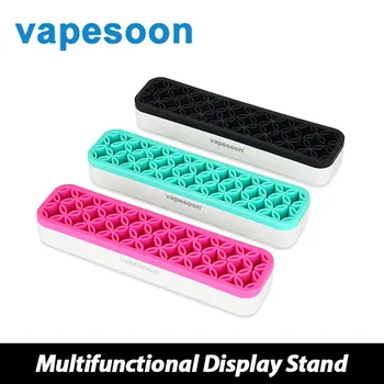 

Vapesoon Multifunctional Display Stand for Multiple Vaping Devices and Tools Useful Stand for e-cig tools Electronic Cig Stand