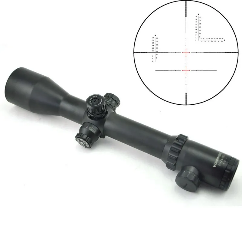 Visionking 2 24x50 стопор башни прицел ж/11 мм кольцо длинный ряд военных коллиматорный Aim