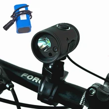 Водонепроницаемый велосипедный светильник T6 светодиодный Многофункциональный велосипедный фонарь передний велосипедный фонарь с объективом 720p HD уличная спортивная камера