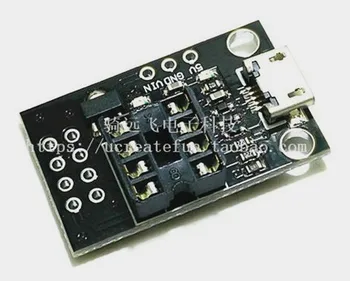 

Free Shipping!!! 2pcs ATtiny13A ATtiny25 ATtiny45 ATtiny85 Pluggable Development Board