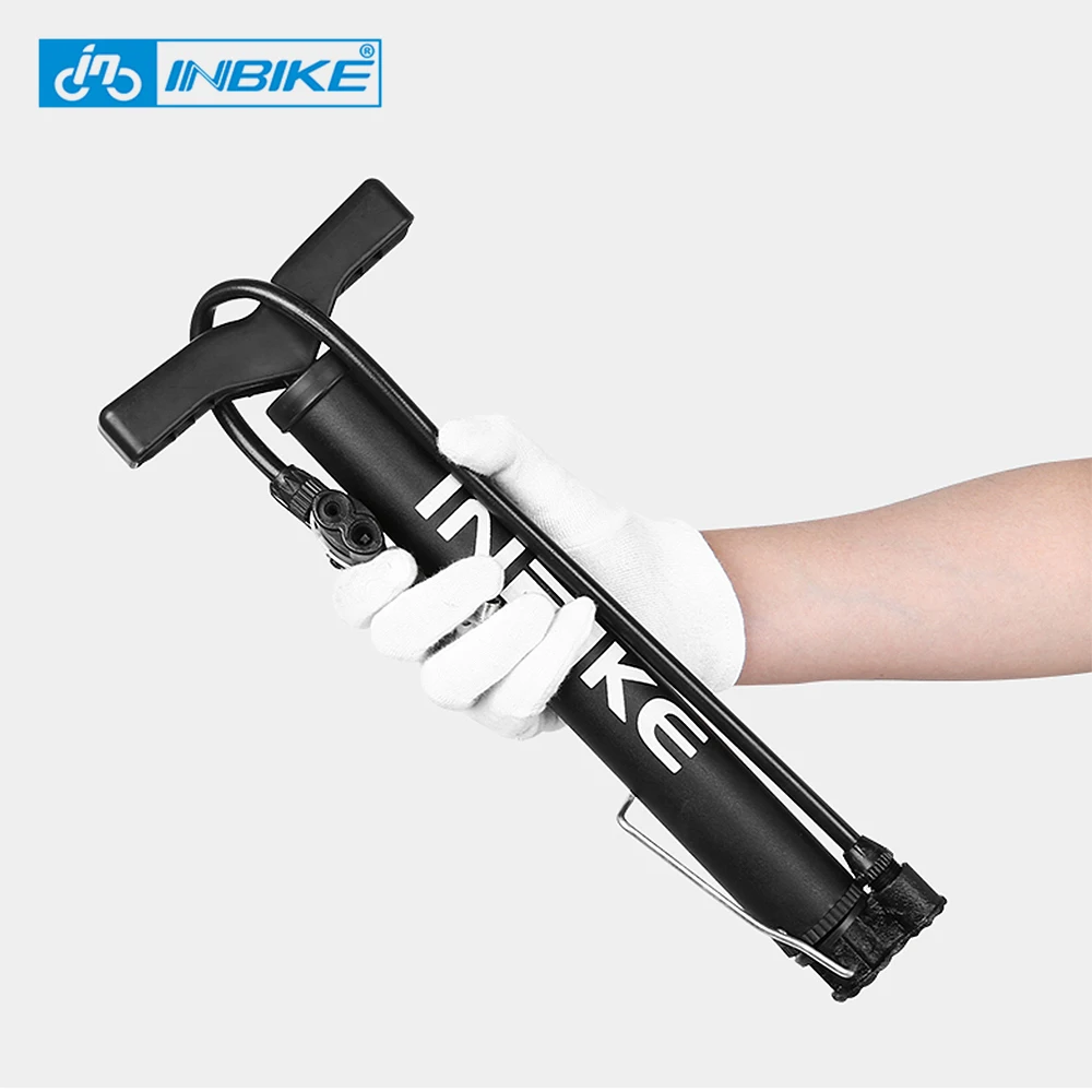 

INBIKE Bike Pump Bicycle Tire Portable Inflator Black Air Press Frame Pump Mountain Road MTB Multifunction Cycling Accessorie