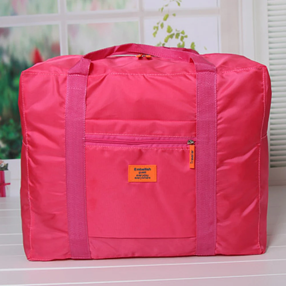 Складные дорожные сумки для хранения, органайзер для багажа, ручной органайзер, сумка через плечо, чемодан, дорожные сумки - Цвет: Красный