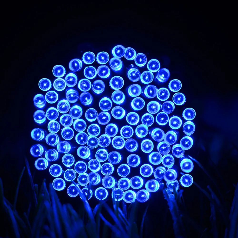 

100/200 LEDS Garland Solar Christmas Led String Light 12M/22M Holiday Party Lights Decorative Lighting Lampe Solaire ALUVEE