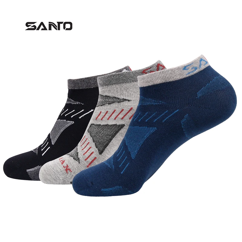 Buy SANTO Summer Coolmax Running Hiking Ankle Socks Breathable Super Light MTB