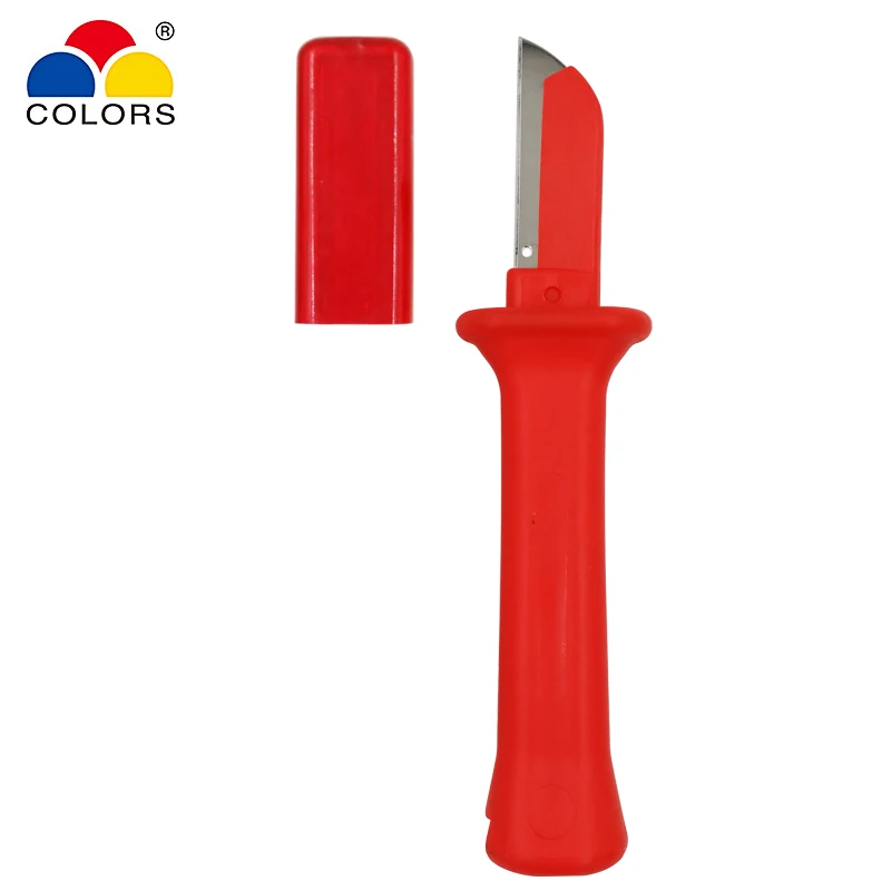 

COLORS 35HS cable stripper knife german style 440c blade pvc handle Stripping the scope of diameter of 50mm below hand tools
