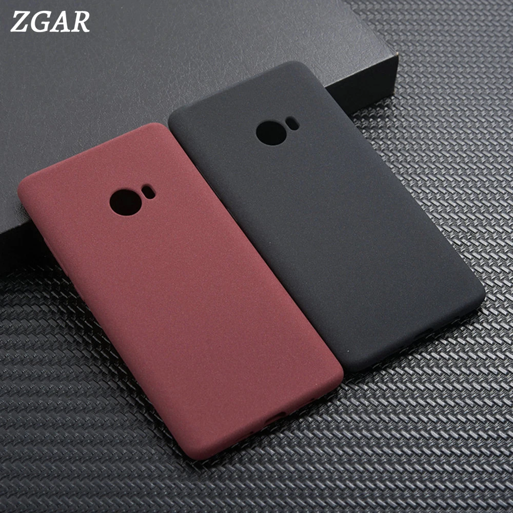 Для Xiaomi Mi Примечание 2 чехол матовый тонкий Мягкая задняя обложки грязь устойчивы