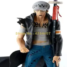 Аниме one piece top of king v.6 battle war damage trafalgar law ПВХ фигурка Коллекционная модель 19 см игрушка