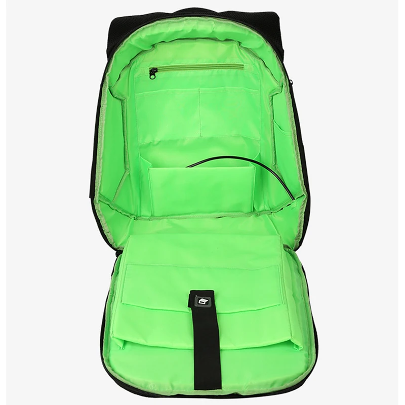 BAIBU мужской рюкзак 10 Вт дизайнерский рюкзак с солнечной батареей Usb зарядка Противоугонный 15,6 ''рюкзак для ноутбука wo мужские водонепроницаемые сумки