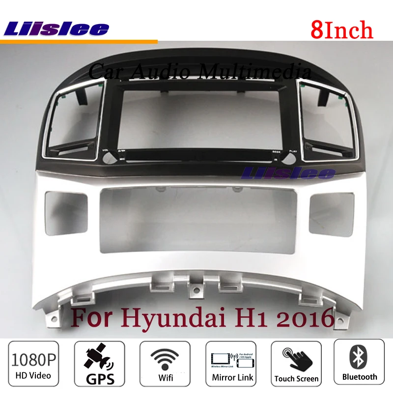 Top Liislee For Hyundai H1 2016 Stereo Android Radio DVD Player TV BT Wifi GPS MAP NAV Navigation 1080P System Original NAVI Design 3