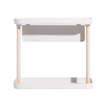 

Kitchen countertop plastic double-layer spice home multi-function desktop tool storage rack WY7131100