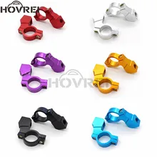 2 шт. Универсальный 22 мм 7/" мотоцикл велосипед ATV зеркало заднего вида кронштейн адаптер держатель зажим винт ЧПУ мотоцикл зеркало код