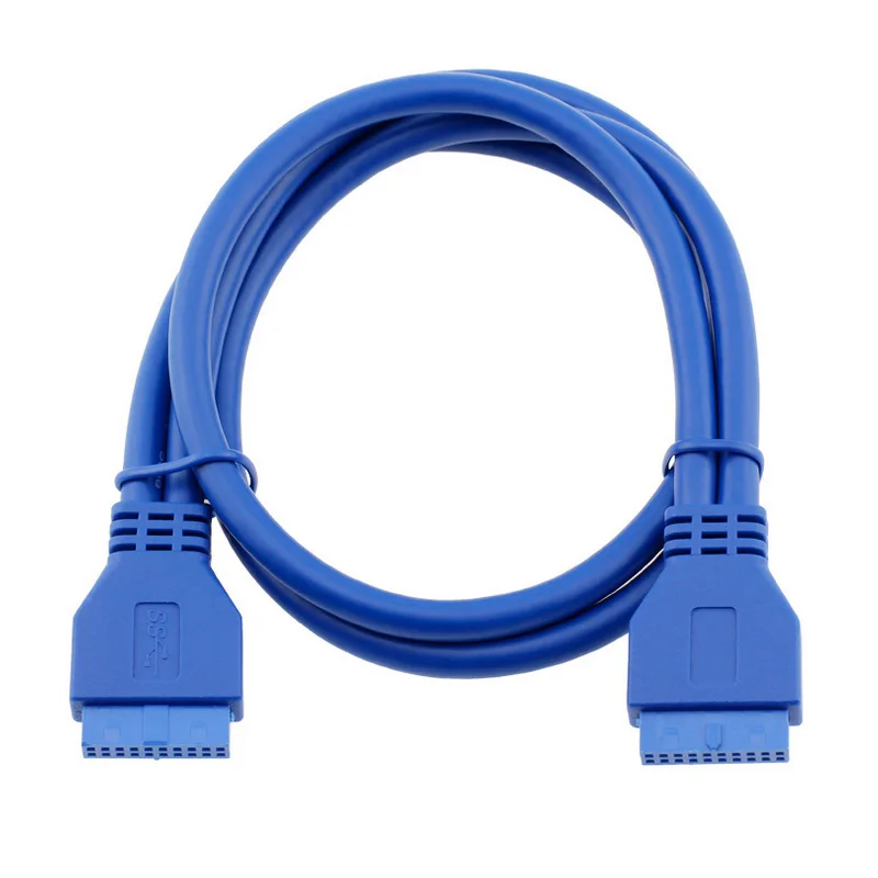 USB3.0 20Pin Женский к USB 3 0 20 Pin мужской удлинитель материнская плата 20pin заголовок