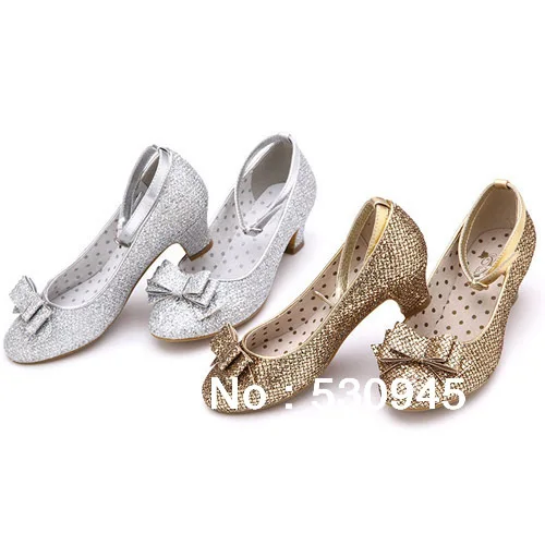 silver shoes size 3