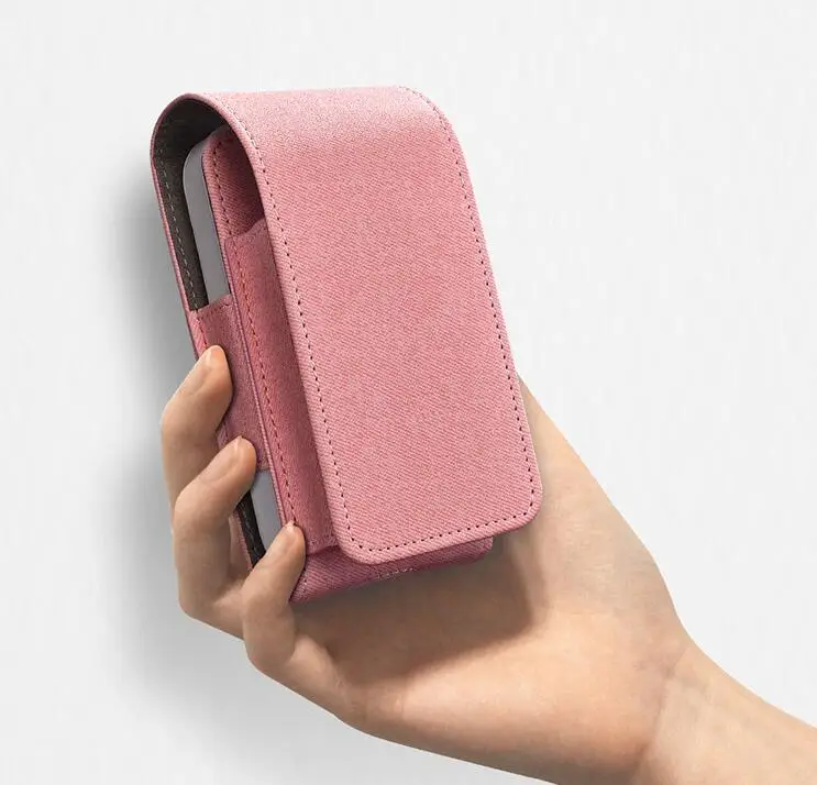 

Grey Pink Portable Carrying Case For IQOS 2.4 Plus Universal Protective Bag