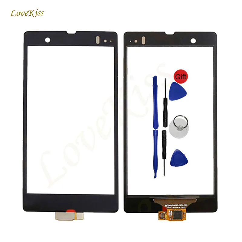 Сенсорный экран с дигитайзером для Sony Xperia Z C6602 L36H C6603 сменный сенсорный внешнее