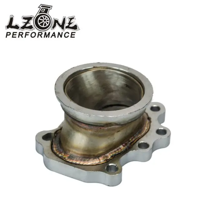 

LZONE - TURBOCHARGER ADAPTOR FLANGE T25 T28 GT25 GT28 5 BOLT to 2.5" v band TURBO OUTLET DOWNPIPE FLANGE ADAPTER JR4827