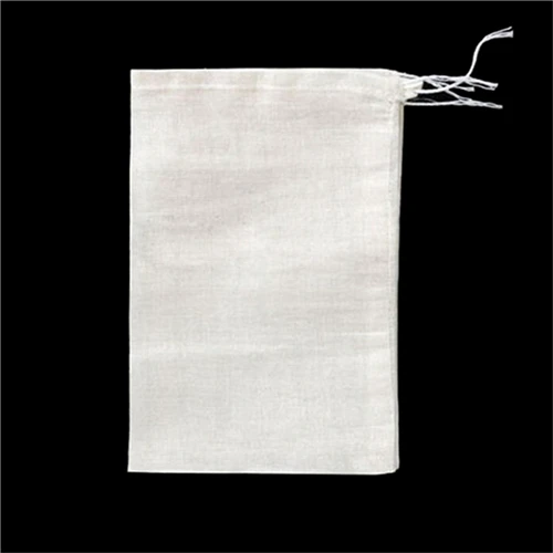 10Pcs 8*10cm Empty Scented Tea Bags With String Heal Seal Filter Paper for Herb Loose Tea Bolsas