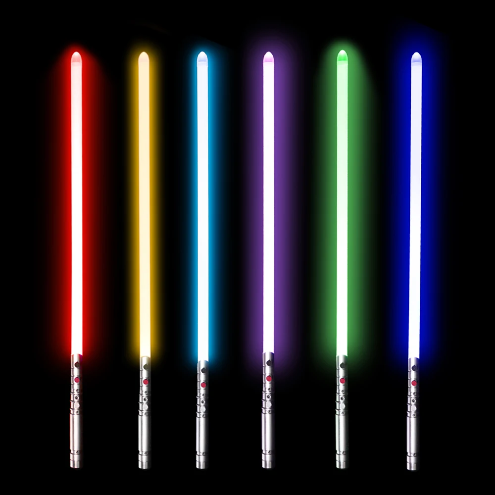 

YDD PLUS 7 Color 100cm Lightsaber Metal Sword RGB Laser Light Saber Cosplay Boy Gril Toy Luminous Kids Toys Metal Handle Sword