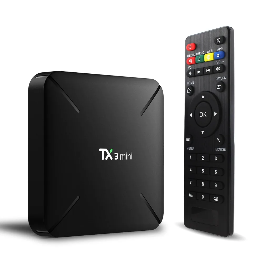 TX3mini Android tv Box+ 1 год французский арабский бельгийский IP tv Neo tv код 2G/16G Amlogic S905W 4K H.265 WiFi телеприставка