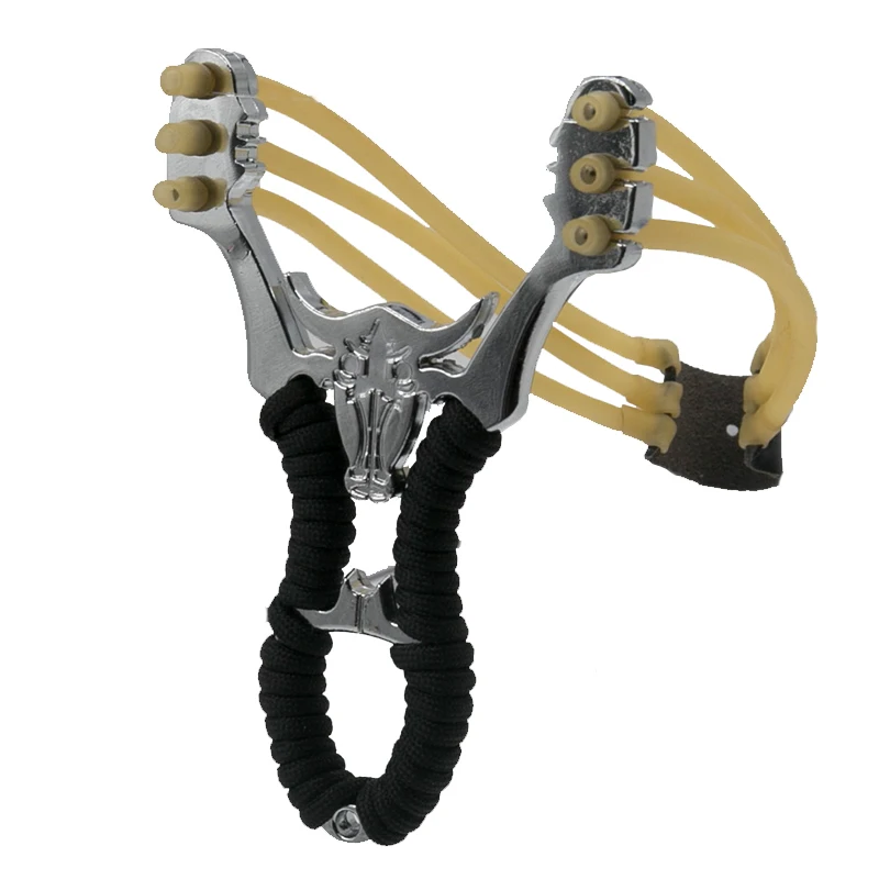 

1PCS Powerful Hunting Slingshot Thick Wrist Band Catapult Outdoor Camping Games Shot Survivors Slingshot
