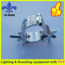 50mm truss clamp/mini 360 silver truss clamp/aluminum truss clamp for lighting струбцина крюк трос крепление global truss s160 truss spacer 160 mm male