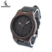 BOBO OISEAU B10 Hommes Bois de Bambou Montre-Bracelet Antique Unique Design Hommes Top Marque En Bois Bambou Poignet Montres