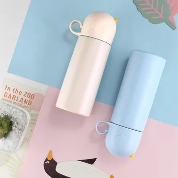 

Creative Bullet Insulation Pot Cute Female Student Portable Cup Literature Simple Stainless Steel Mug 2