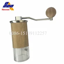 Ручная кофемолка 316 из нержавеющей стали, ручная шлифовальная машина, кофемолка