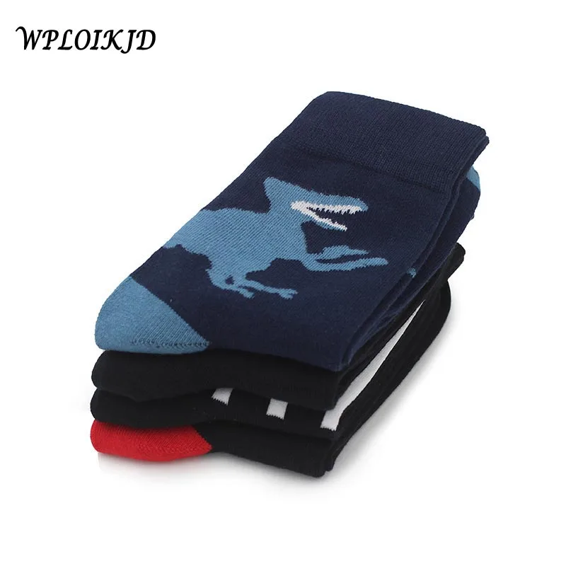 

Creative Personality New Product Streets Unisex Happy Funny Socks Harajuku Fashion Couples Skateboard Dinosaurs Calcetines